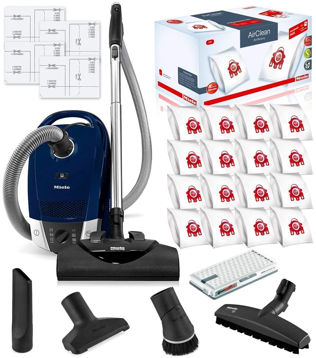 Miele Compact C2 Electro Canister HEPA Canister Vacuum Cleaner