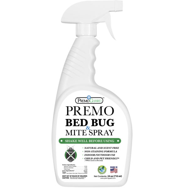Bed Bug & Mite Killer - 24 oz - All Natural Non Toxic - Premo Guard