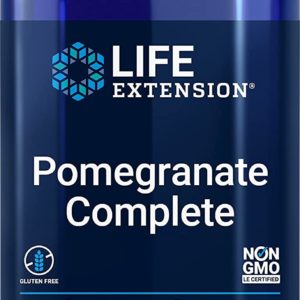 Life Extension Pomegranate Complete Comprehensive Superfood Health Supplement - Powerful Antioxidant Protection, Rich in Polyphenols, Fruit, Flower & Seeds Extracts, Gluten-Free, Non-GMO - 30 Softgels