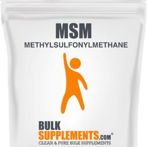 BulkSupplements.com MSM Powder (Methylsulfonylmethane) Bulk Powders MSM Powder - MSM Powder for Hair Support (1 Kilogram - 2.2 lbs)