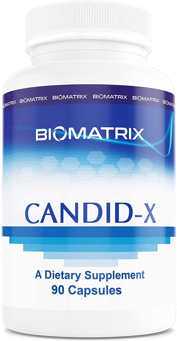 Candid-X | Candida Cleanse, Support Balanced Yeast, Oregano, Sodium Caprylate, Botanical Complex for Men and Women, Digestion Relief | 90 Capsules