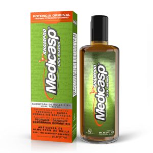 MEDICASP Coal Tar Gel Dandruff Shampoo to Treat Seborrheic Dermatitis Psoriasis, 6 oz Visit the Medicasp Store