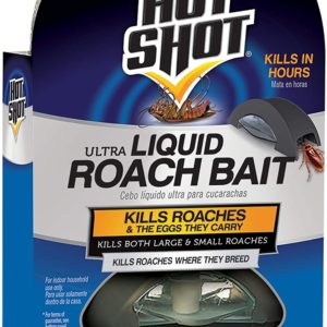 Hot Shot HG-96591 Ultra Liquid Roach Bait, Kills in Hours, 18-count