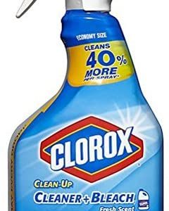 Clorox Clean-Up Cleaner with Bleach Spray, Fresh Scent 32 fl oz (946 ml),3 pk