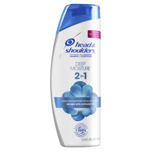 Head and Shoulders Moisture Care 2-in-1 Anti-Dandruff Shampoo + Conditioner 12.8 fl oz