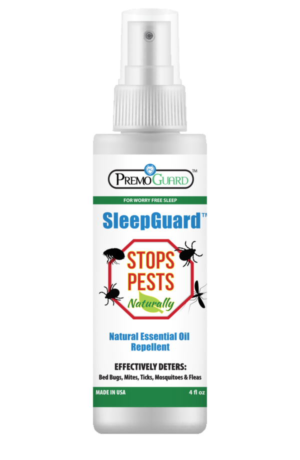 Premo All Natural SleepGuard Essential Oil Repellent - 4 oz - Natural Non Toxic